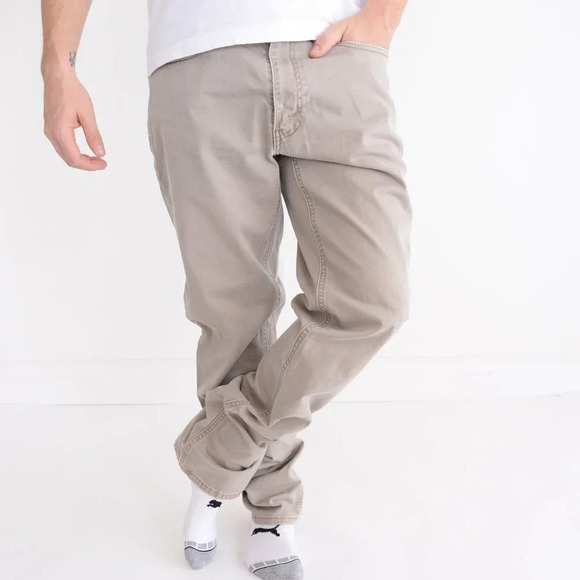 Levi's 541  Taupe Straight Leg Pants	 34/38 - Picture 2 of 15